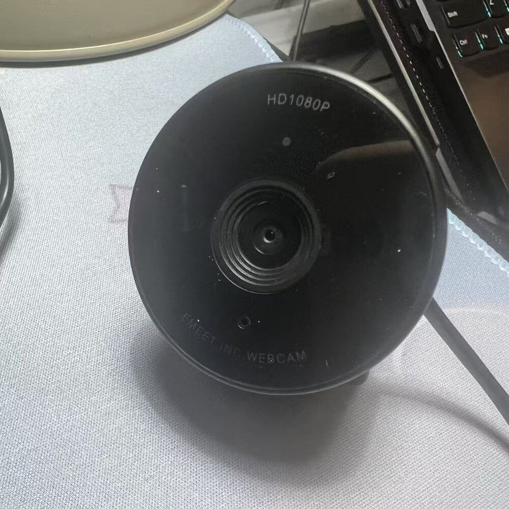 EMETT 1080P Webcam - USB Webcam with Microphone & Physical Privacy Cover